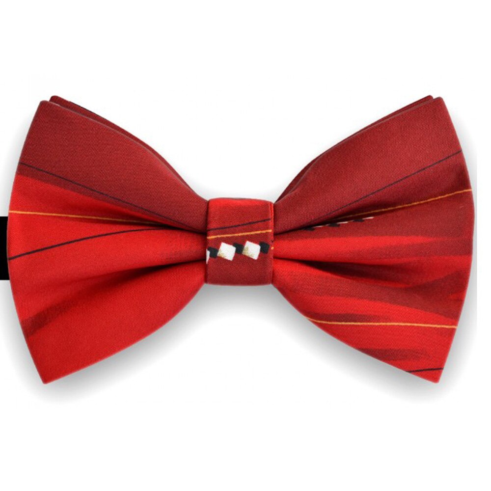 Papion rosu, degrade, model dungi fine