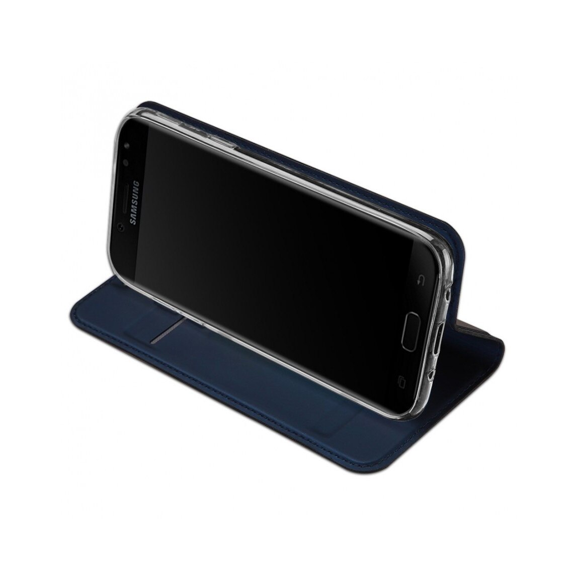 Husa protectie Dux Ducis pentru Samsung Galaxy J7 G730, albastra inchis