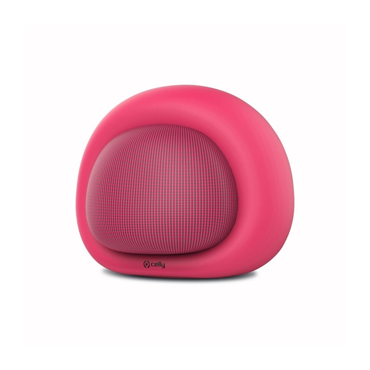 Безжичен Bluetooth високоговорител Celly Bubble Beat, Розов