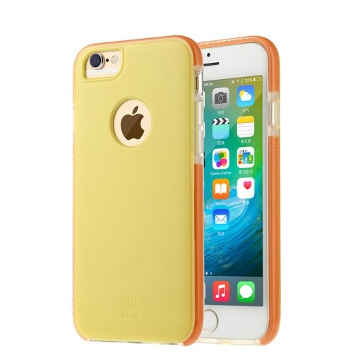 Husa protectie JUMP BASEUS pentru iPhone 6 Plus si iPhone 6S Plus, Galben