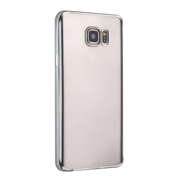 Husa tip carcasa si bumper PROTECTIV TPU pentru SAMSUNG GALAXY S7 EDGE / G935, Argintiu