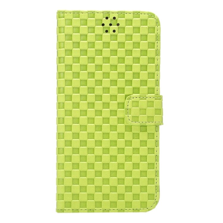 Husa GRID pentru iPhone 6 PLUS / 6S PLUS. Piele, Flip orizontal, Inchidere magnetica, Verde