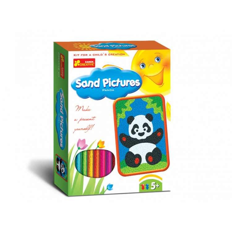 Joc pentru copii Pictura in nisip. Panda RANOK