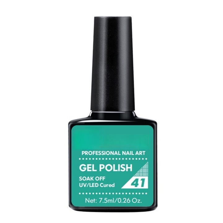 Oja gel, uscare UV/LED, verde, 7.5 ml