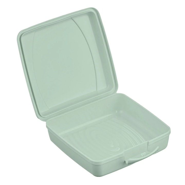 Caserola pentru Sandwich CARODIS, Verde, 550ml, 10x10x4cm