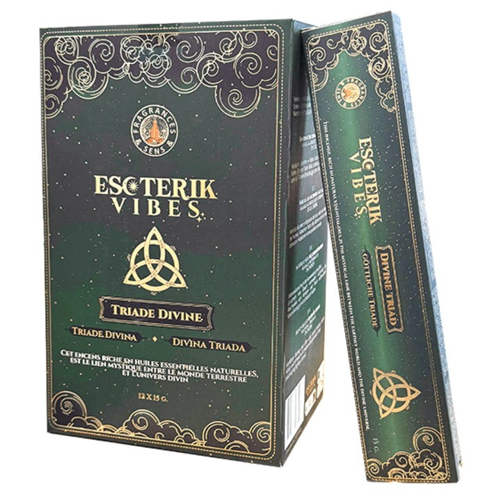 Természetes illatpálcikák Divine Triad 15g Esoteric Vibes