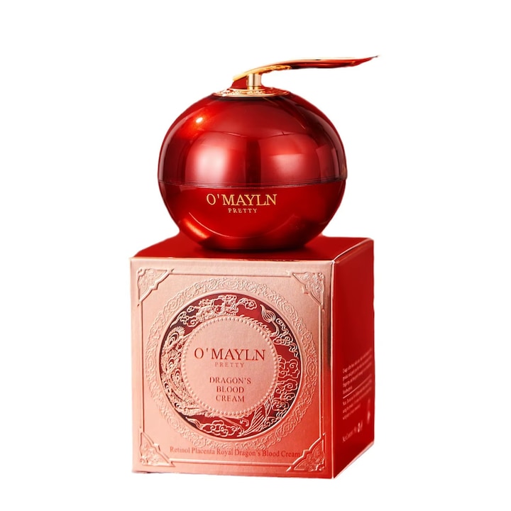 O'MAYLN Pretty Dragon's Blood ránctalanító krém retinollal és placenta esszenciával, intenzív hidratálás, 50 ml