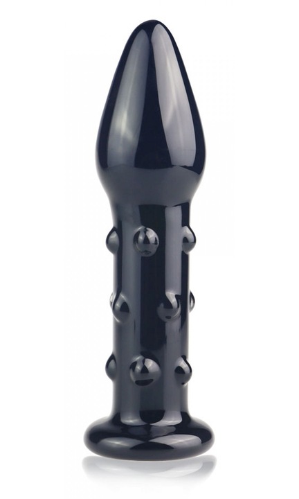 Анална тапа, LOVETOY, 5.5 инча, Черен