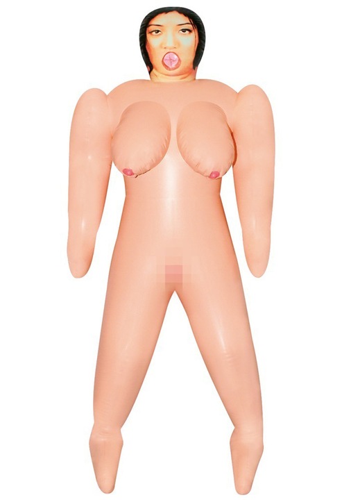 Papusa sexuala gonflabila NMC Fatima Fong, 3 orificii, 154x135cm, PVC