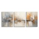 Tablou Muralo, Set Stil modern abstract 90 cm x 40 cm 3 X 30-40 concret