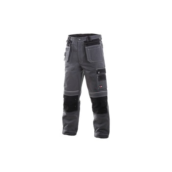 Pantaloni de lucru pentru barbati Orion Teodor, culoare gri-negru, marimea 46 Pantaloni de lucru pentru barbati Orion Teodor, culoare gri-negru, marimea 46