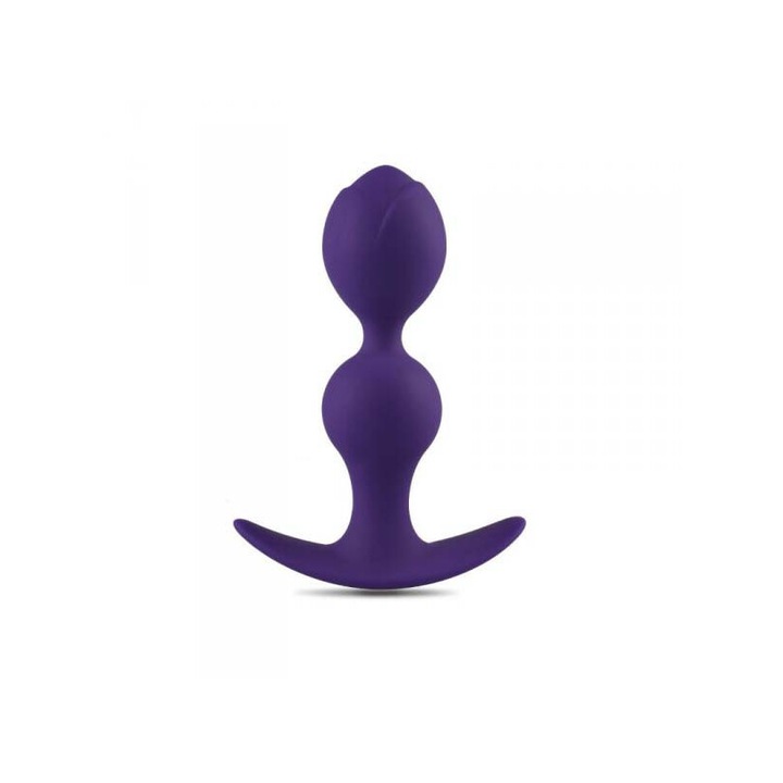 Toyz4Lovers anális dugó, szilikon, ergonomikus, lila