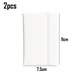 Set de 2 Agende Mini, Coperta din Piele, 72 Foi, Multicolor