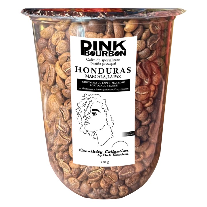 Cafea de specialitatate prajita artizanal:Honduras - Marcala, la Paz - Creativity Collection (200g)