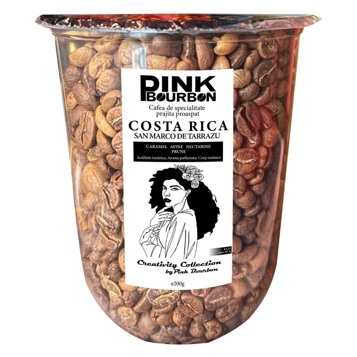 Cafea de specialitatate prajita artizanal:Costa Rica - San Marco de Tarrazu - Creativity Collection (200g)