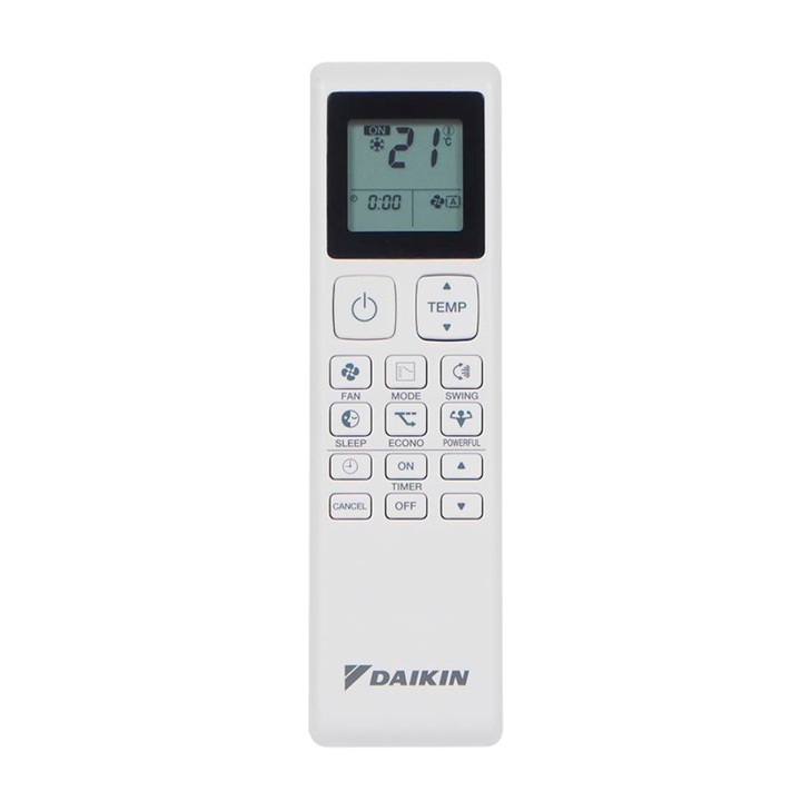 Aparat de aer conditionat Daikin Siesta Bluevolution Inverter 12.000 BTU, model 2025, ATXC35E+ARXC35E, clasa energerica A++/A+, cu dispozitiv de fixare VibraZerro pentru unitatea exterioara KX30N