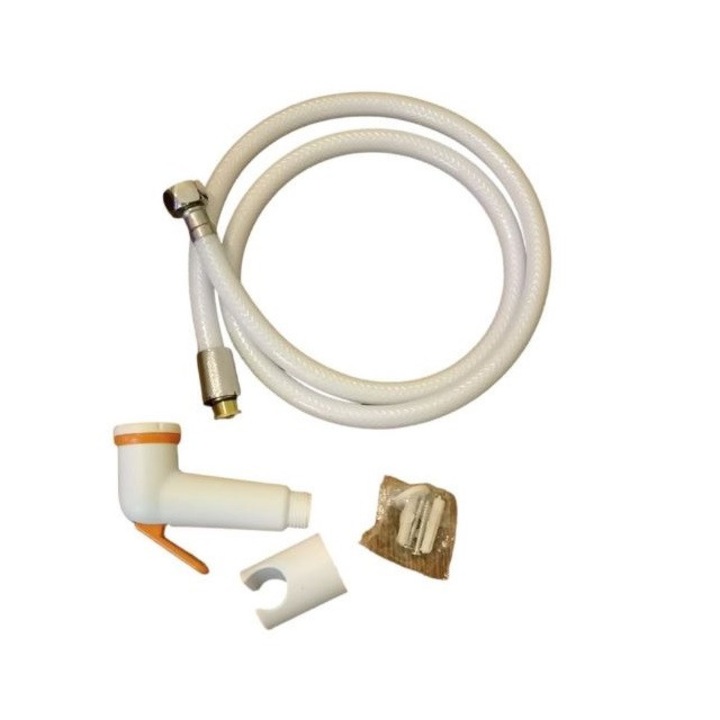 Pulverizator pentru bideu, Para dus cu furtun functie bideu pentru Wc, Para dus igienic bideu, Spo Sculeprofionline