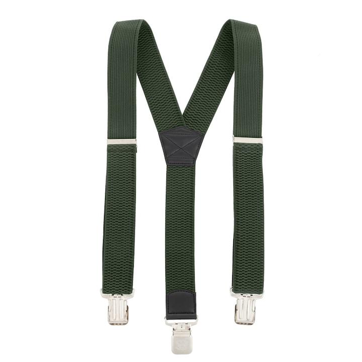 Дамски тиранти, Topgal, модел Y, ширина 3.9 см, зелени, универсален размер