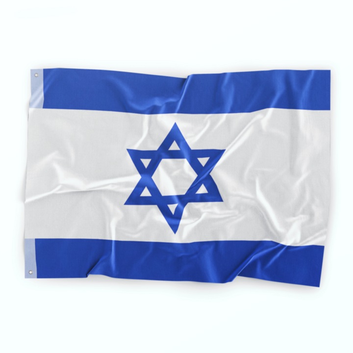 Steag Israel, WARAGOD, 150x90cm, poliester, rezistent la apa