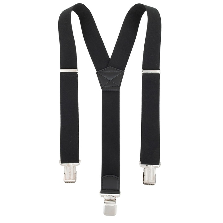 Bretele femei, TOPGAL, mocne, 3,9 cm, negre, dimensiune universala