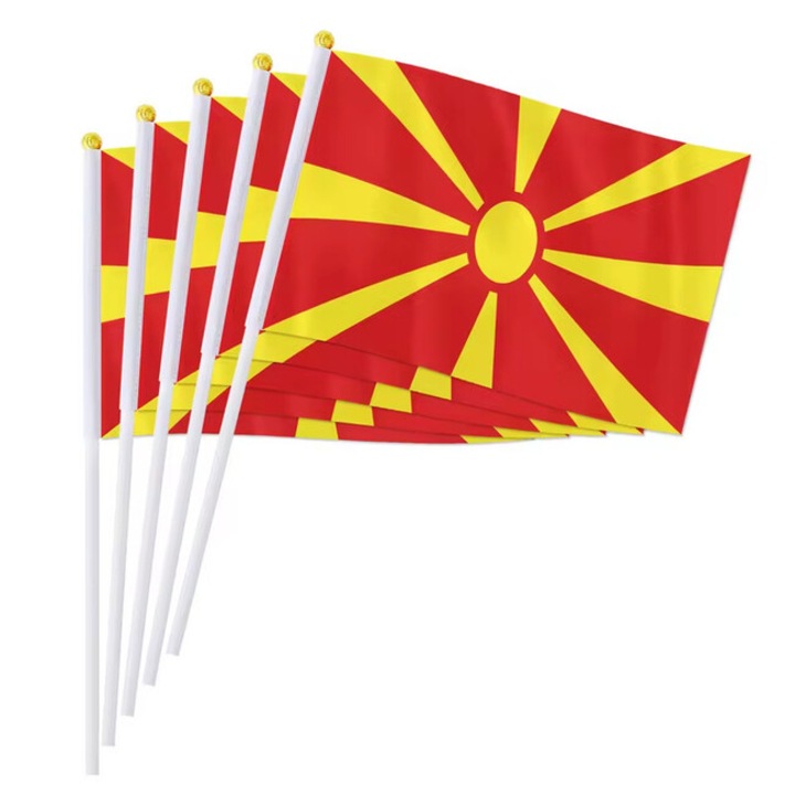 Steag de suport WARAGOD 30x45cm, poliester, pentru evenimente sportive si festivale