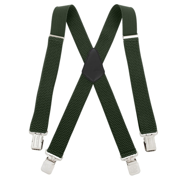 Дамски тиранти, TOPGAL, mocne, 3.9 см, зелени, универсален размер