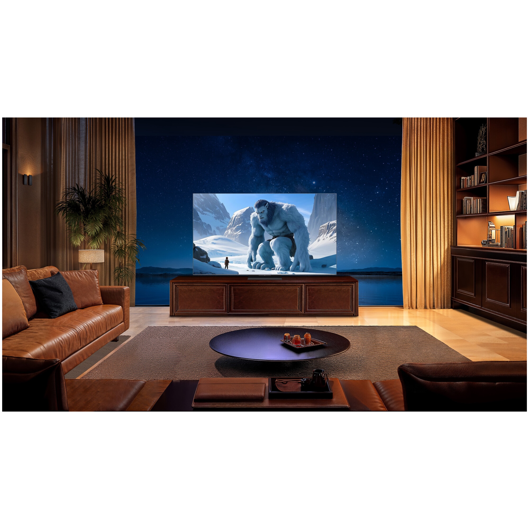 ⑤ 【48,000円相当】 #4320 8×6mm／ #4120 8×6mm Televizor TCL QD-MiniLed 98C8K, 248 cm, Smart Google TV, 4K Ultra