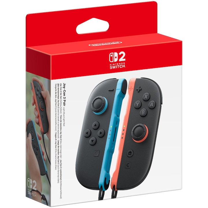 Nintendo Switch 2 Joy-Con kontroller szett, piros/kék