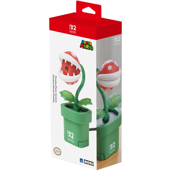 Piranha növénykamera Nintendo Switch 2-höz
