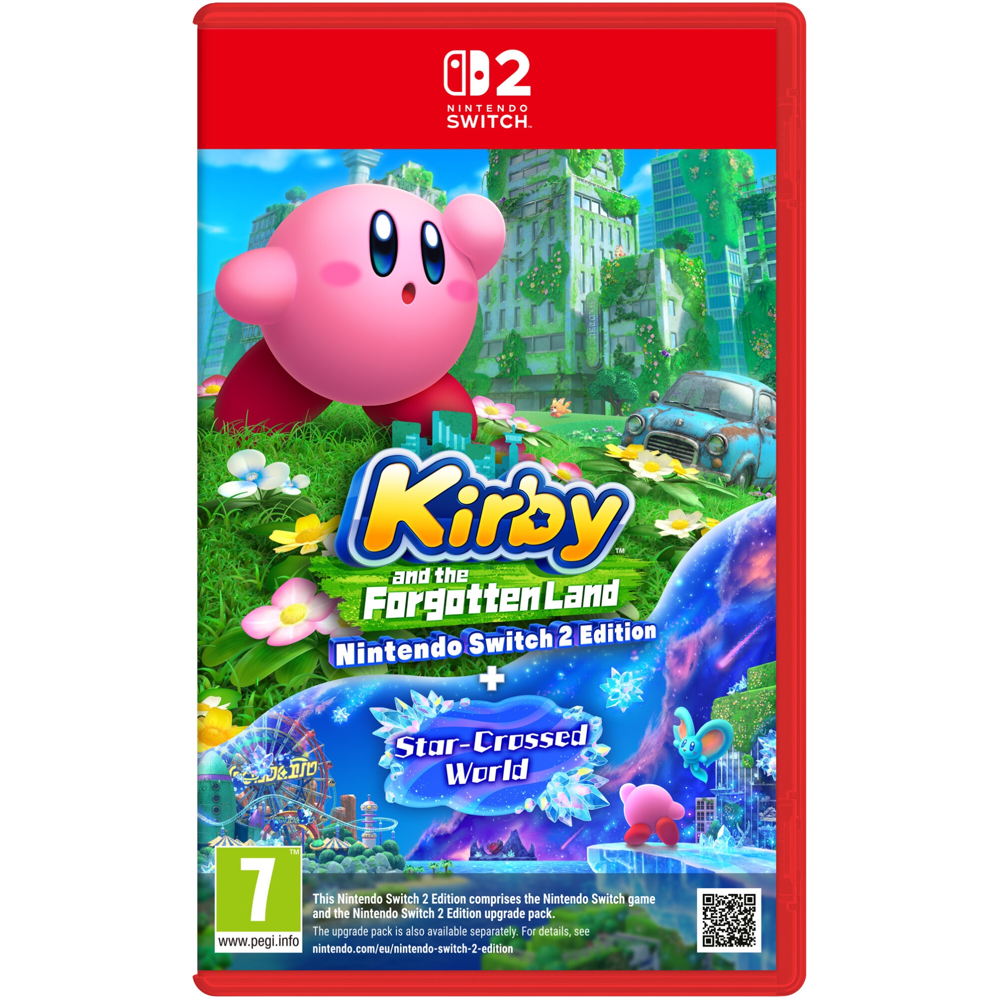 3*5様 Switchカセット Joc Kirby and the Forgotten Land pentru Nintendo Switch 2 - eMAG.ro
