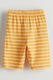 LC WAIKIKI, Pijama de bumbac cu model cu desene, Maro, Portocaliu, 68-74 CM