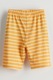 LC WAIKIKI, Pijama de bumbac cu model cu desene, Maro, Portocaliu, 68-74 CM