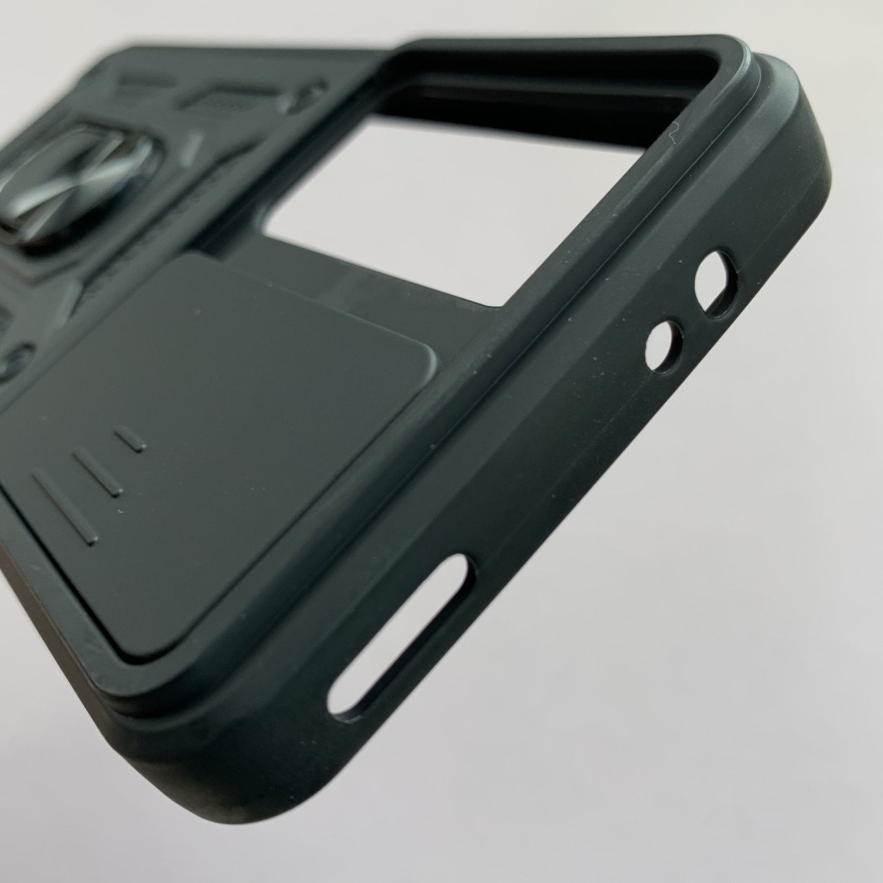 Husa telefon Mat-Tech compatibila cu Xiaomi 12T / 12T Pro, Protectie Camera, Inel, Magnet, Anti-Shock, Rugged Protection, Negru