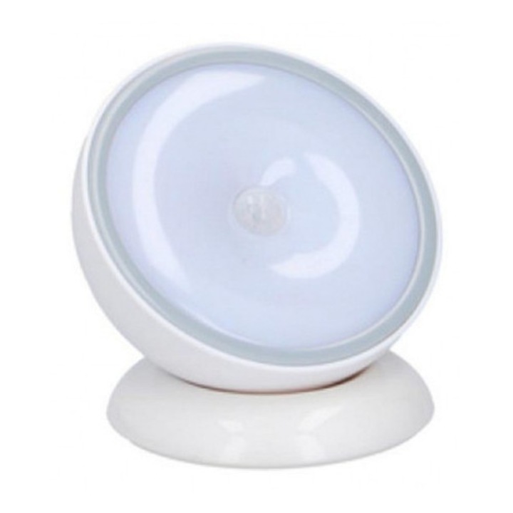 Lampa Grundig cu 5 LED-uri, rotativa la 360°, senzor de miscare cu raza de actiune de pana la 2 metri