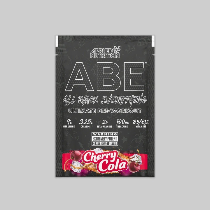 Supliment alimentar, Applied Nutrition ABE, pre-antrenament, cola cherry, 10.5g