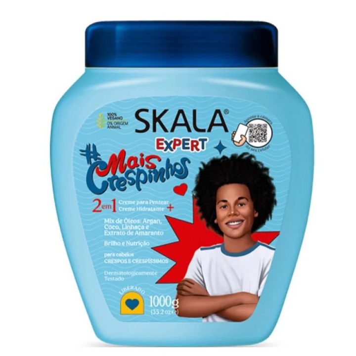 Masca 2 in 1, Mais Crespinhos, Skala,1000 g
