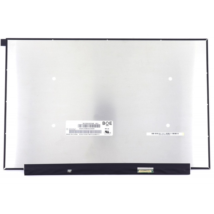 Kompatibilis laptop kijelző LG BOE NV160WUM-N48 V8.0 képernyő 16.0 F+ 1920X1200