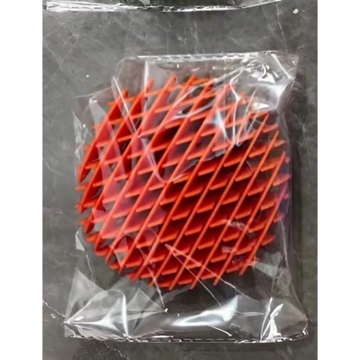 Интерактивна играчка за декомпресия Worm Fidget, оранжева, 10x24.5см