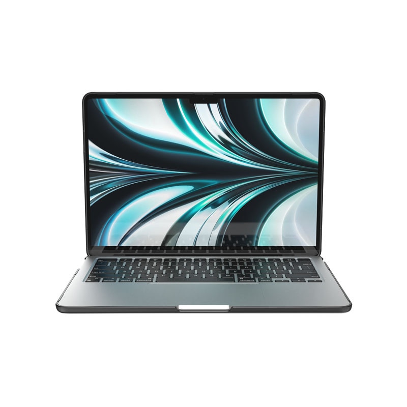 Carcasa laptop Speck SmartShell pentru MacBook, subtire, usoara, gri