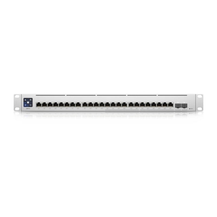 Switch Ubiquiti UniFiSwitch Enterprise 24 Rackmount Gigabit Managed 24x RJ-45 2x SFP+ 400W PoE+