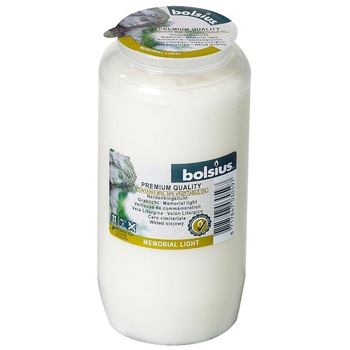 Candela rezerva Nr. 7 Bolsius - Alb Candela rezerva Nr. 7 Bolsius - Alb