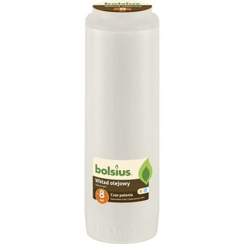 Candela rezerva Nr. 13 Bolsius - Alb Candela rezerva Nr. 13 Bolsius - Alb