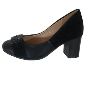 Pantofi cu toc mediu-jos,D&J Fashion Exclusive, Negru Pantofi cu toc mediu-jos,D&J Fashion Exclusive, Negru