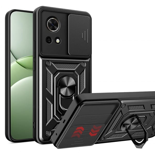 Husa pentru Huawei nova 13 - Techsuit CamShield Series - Black