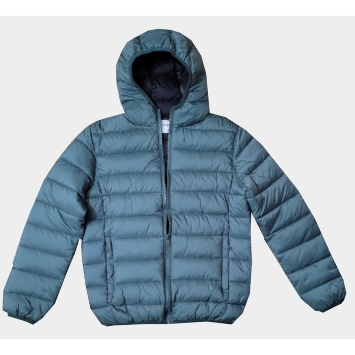 Geaca Baiat, Matlasata, Verde Feriga, BJ-86691, Verde feriga