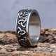 Inel Viking Nod Celtic, model 4, Inox, Argintiu, 19 mm