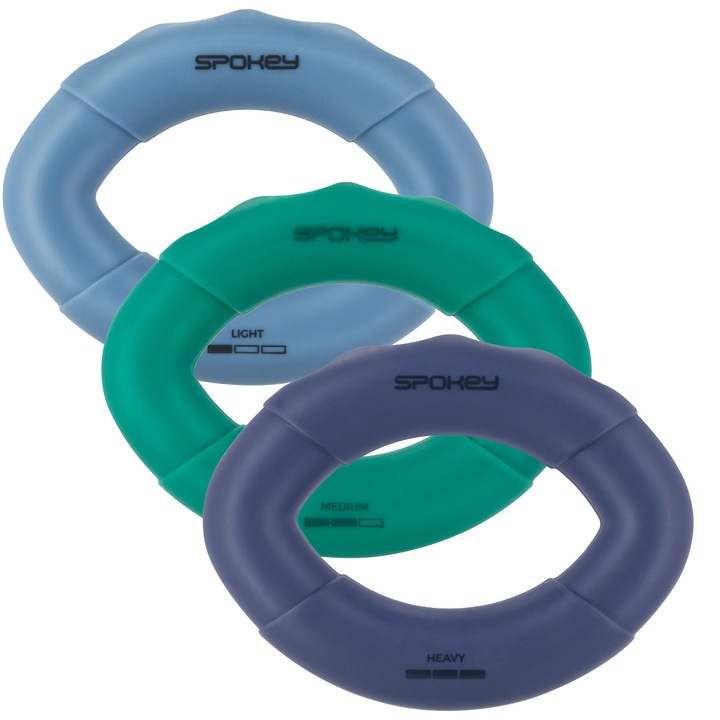 Set de 3 cleme cu rezistenta diferita Spokey HAN