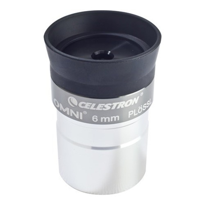 Luneta, Celestron Omni, 6 mm, 1.25", negru/argintiu