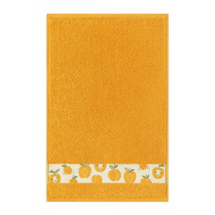 Кърпа за баня, Zwoltex, 30x50cm, жълта, 100% памук фроте, 400g/m2