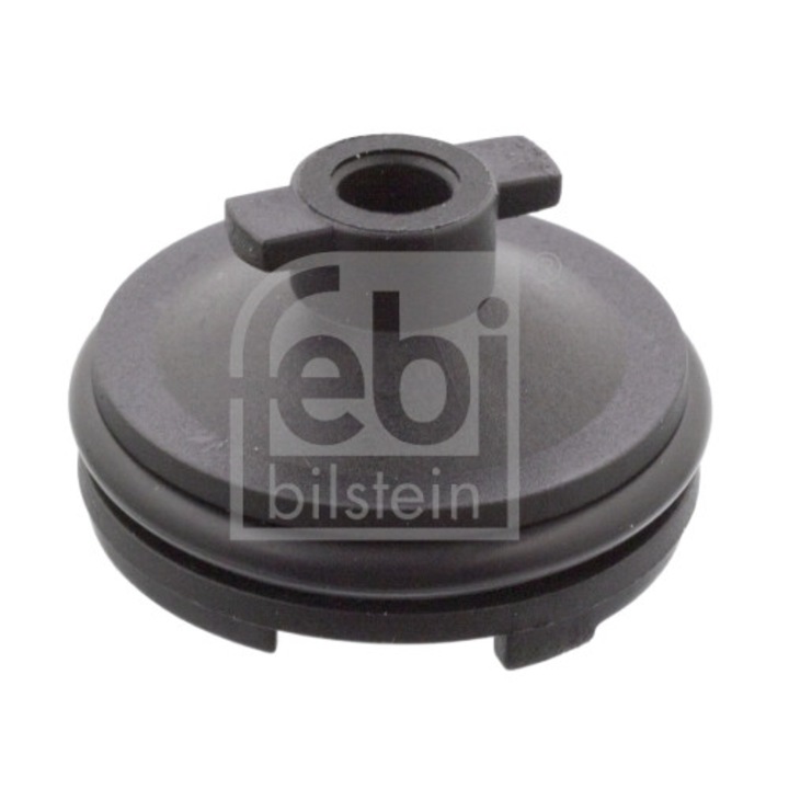 Olajleeresztő csavar, Febi Bilstein, 106566, 22.5x31 mm, Tömítőgyűrűvel, Műanyag, Súly 0,01 Kg, Fekete